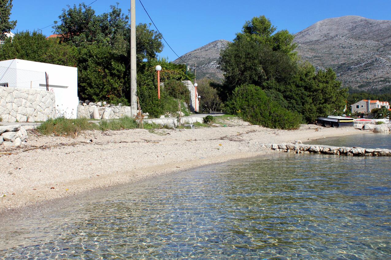 Nearest beach - Apartments and rooms with parking space Slano, Dubrovnik