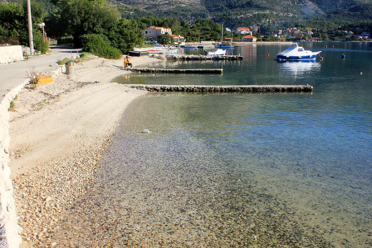 Nearest beach - Apartments and rooms with parking space Slano, Dubrovnik