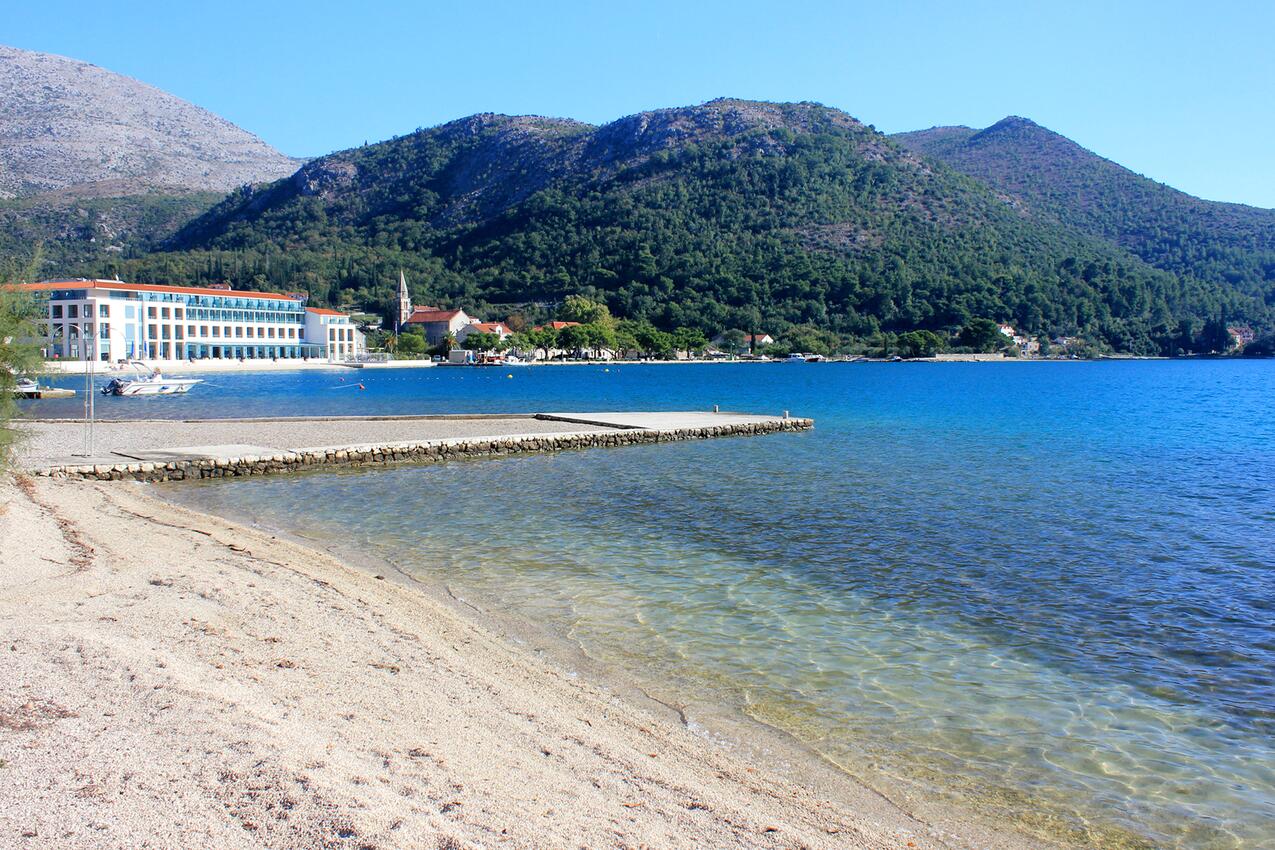 La spiaggia più vicina - Appartamenti e camere accanto al mare Slano, Ragusa - Dubrovnik