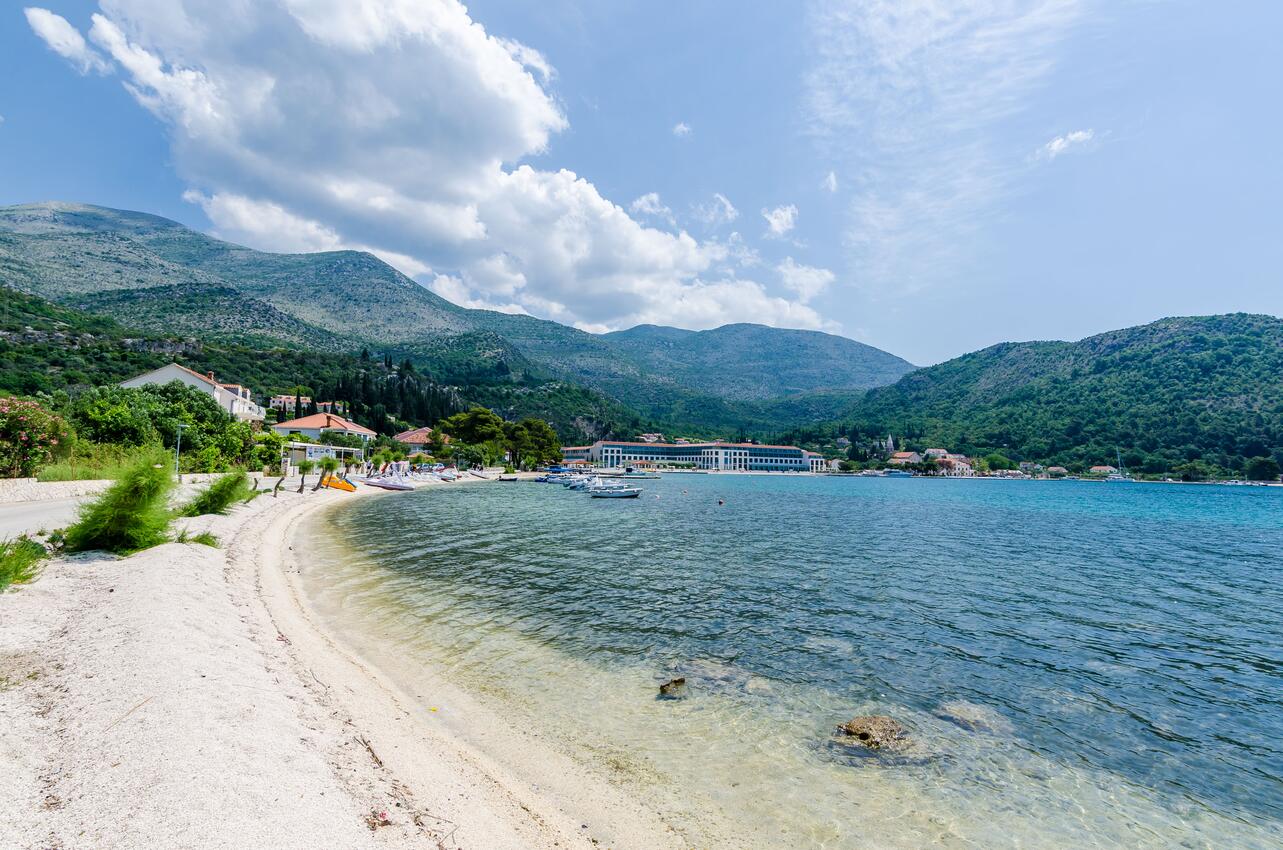 La spiaggia più vicina - Appartamenti e camere accanto al mare Slano, Ragusa - Dubrovnik