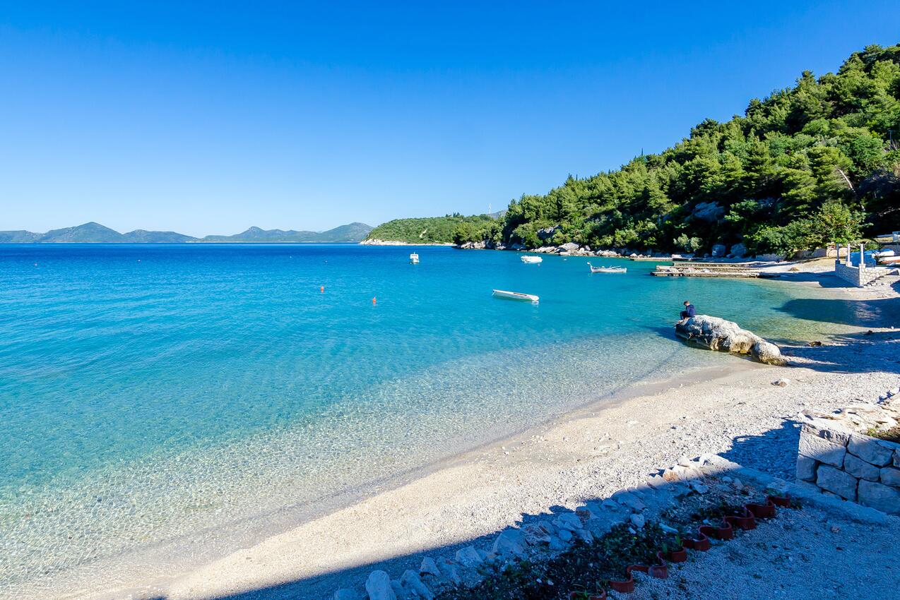La spiaggia più vicina - Casa vacanze accanto al mare Sladenovici, Ragusa - Dubrovnik