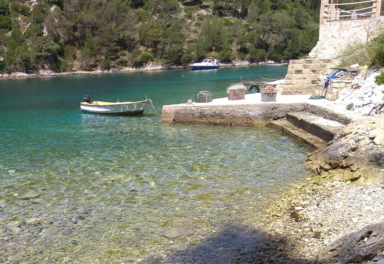 Nächster Strand - Fischerhaus am Meer Bucht Kožja, Hvar