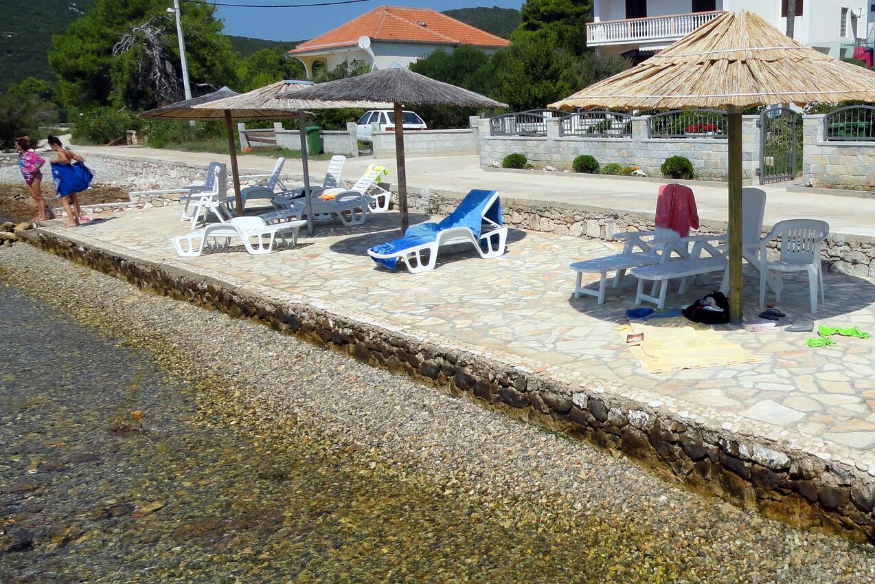 Nächster Strand - Ferienwohnungen am Meer Brgulje, Molat