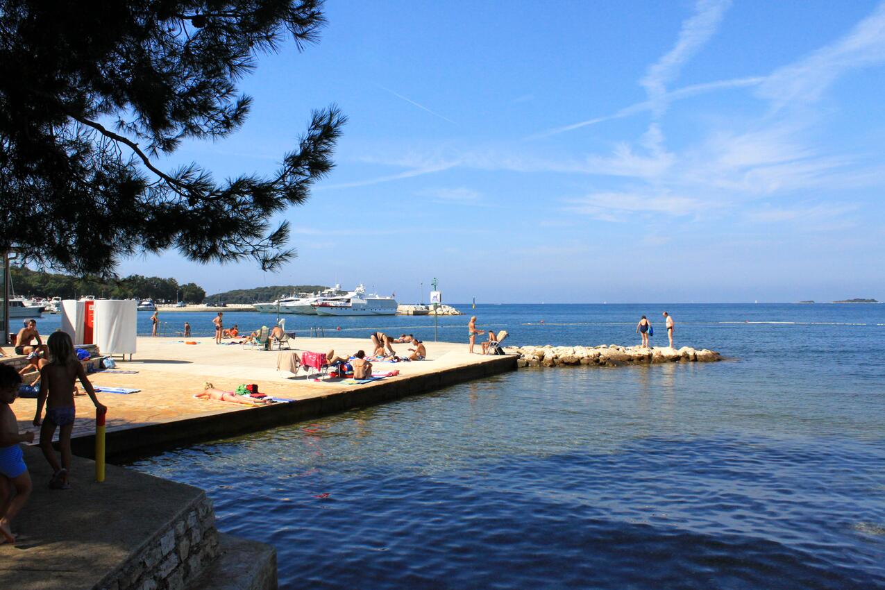 Nächster Strand - Ferienwohnungen mit Parkplatz Mugeba, Porec