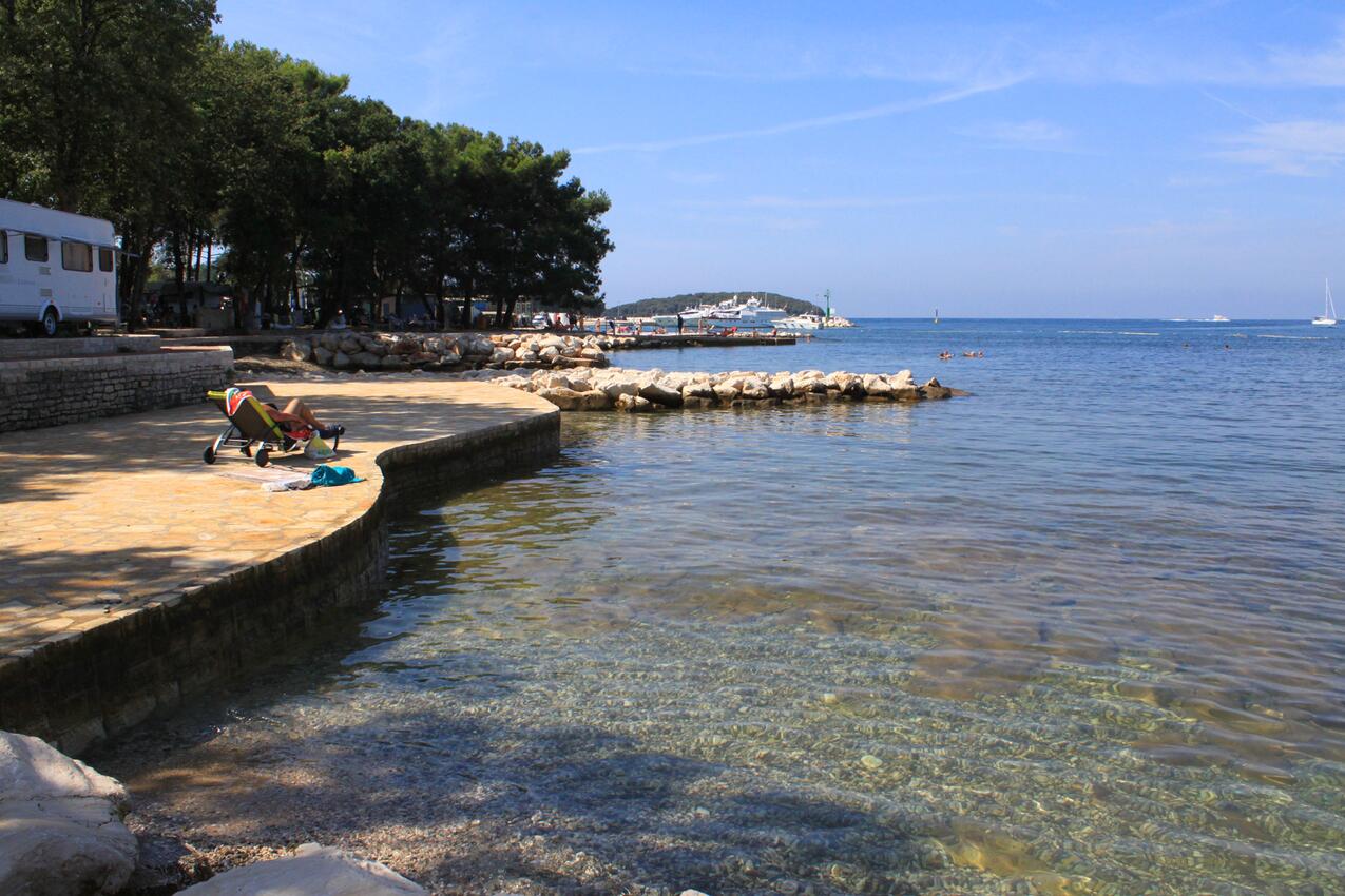 Nächster Strand - Ferienwohnungen mit Parkplatz Mugeba, Porec