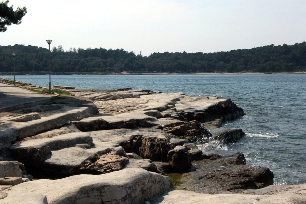 Nearest beach - Rooms with a parking space Rovinj