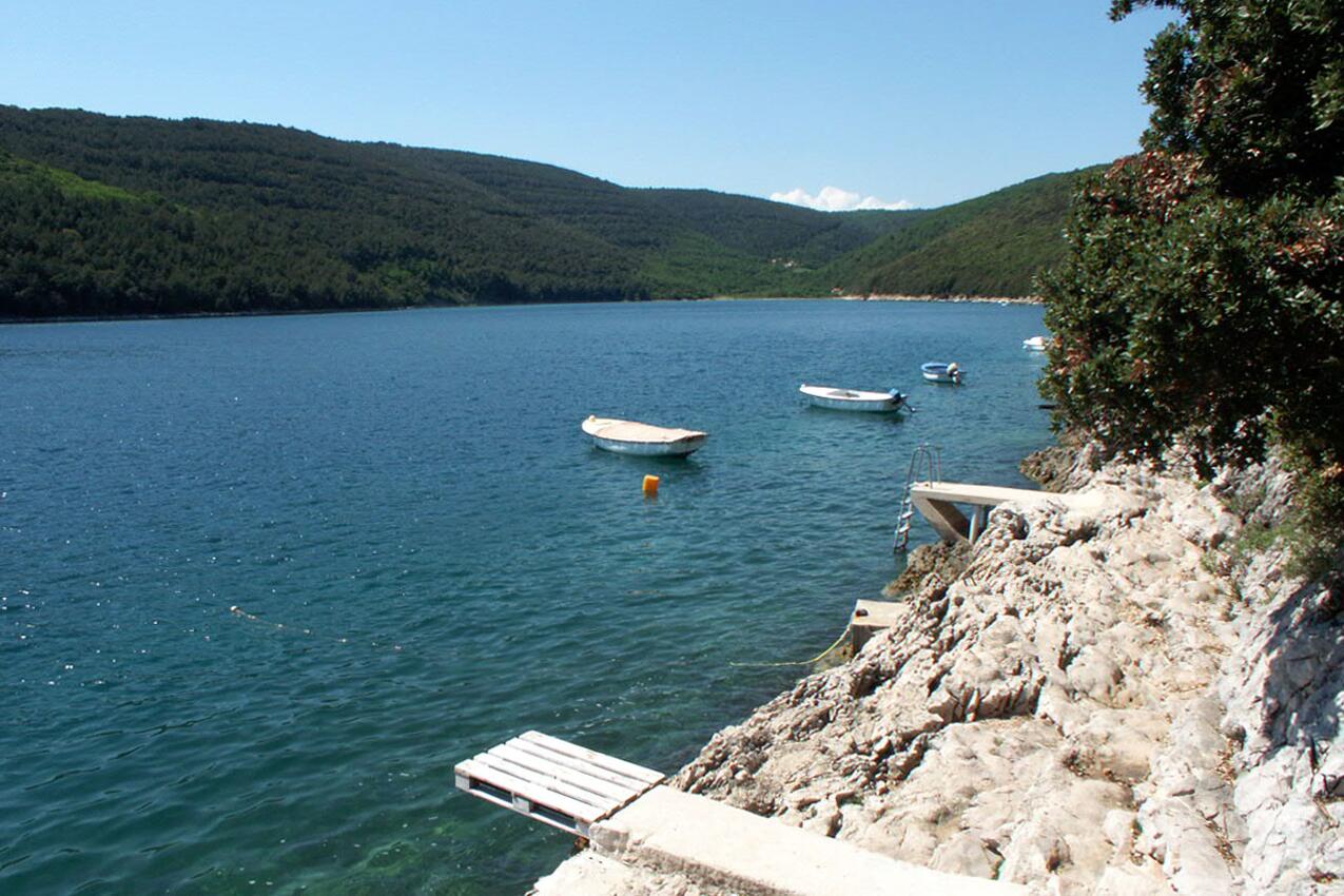 La spiaggia più vicina - Appartamenti accanto al mare Duga Luka (Prtlog), Albona - Labin
