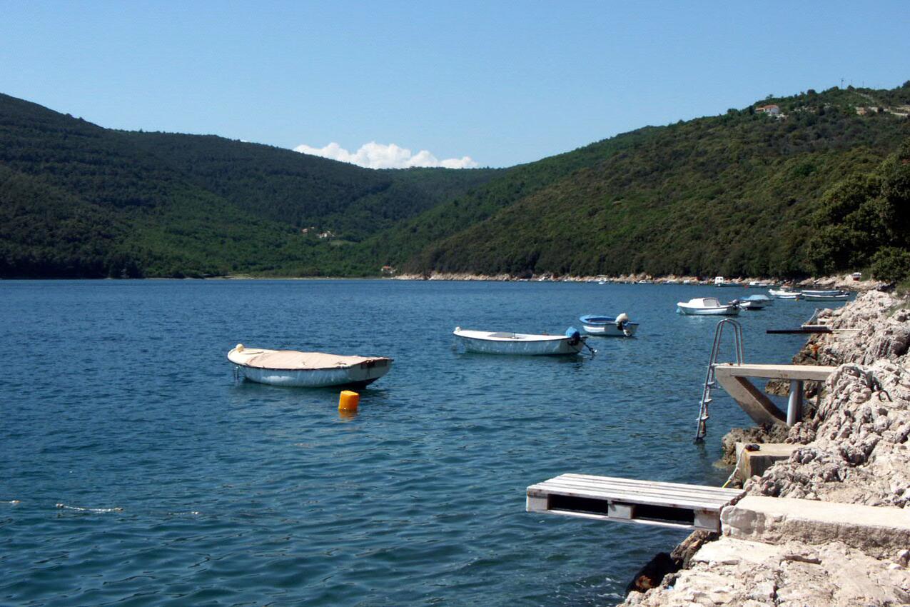 La spiaggia più vicina - Appartamenti accanto al mare Duga Luka (Prtlog), Albona - Labin