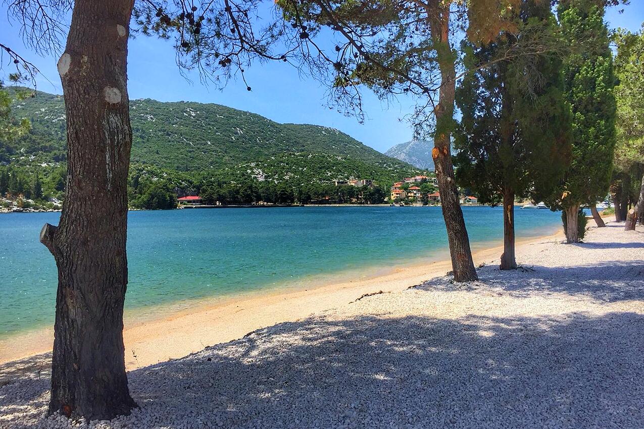 Najbliższa plaża - Apartamenty nad morzem Ploce, Usce Neretve