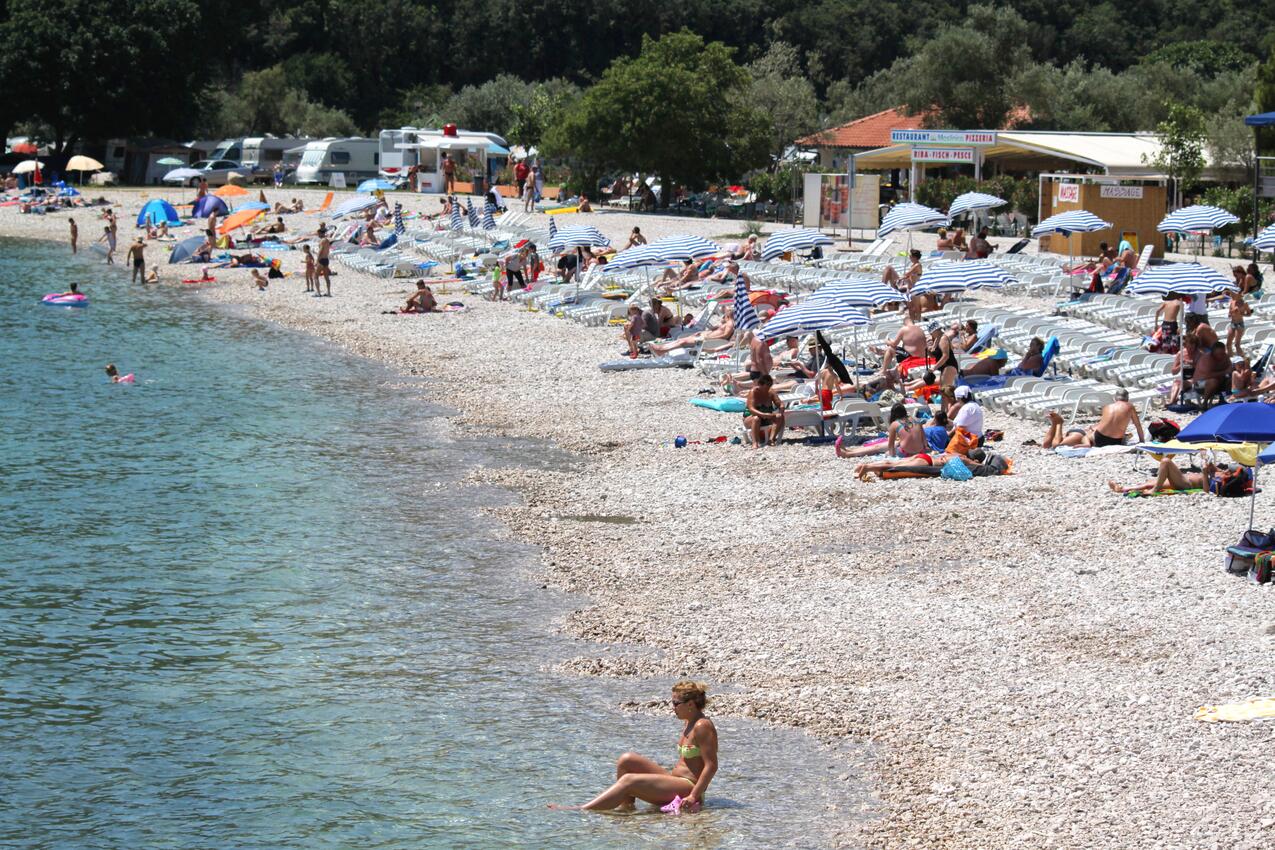 Legközelebbi strand - Apartmanok parkolóhellyel Rabac, Labin