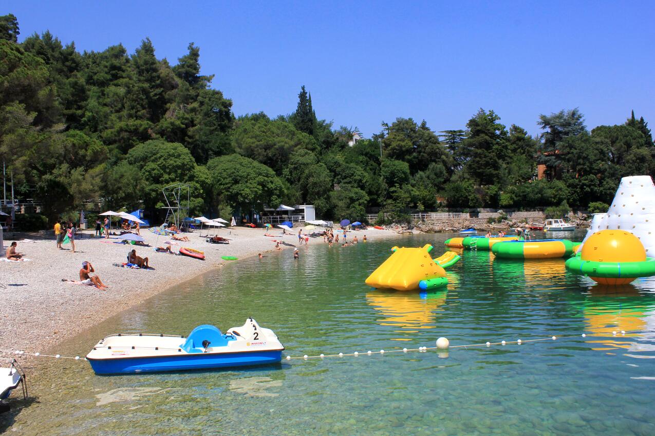 Nearest beach - Apartments and rooms by the sea Medveja, Opatija