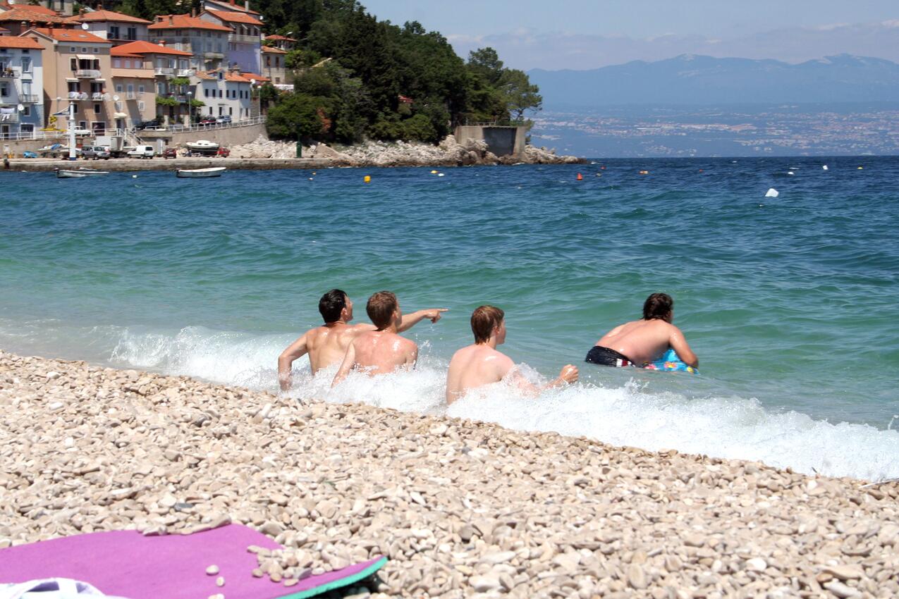 Nächster Strand - Ferienwohnungen mit Parkplatz Moscenice, Opatija