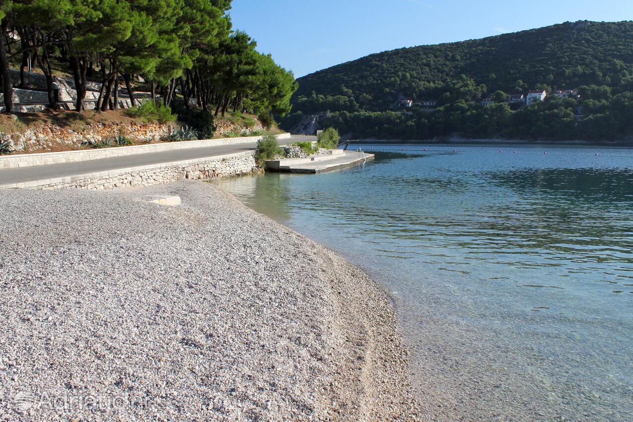 La spiaggia più vicina - Casa vacanze accanto al mare Pucisca, Brazza - Brač