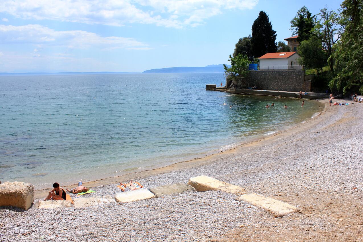 La spiaggia più vicina - Appartamenti accanto al mare Laurana - Lovran, Abbazia - Opatija