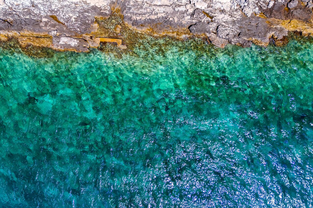 La spiaggia più vicina - Casa accanto al mare per famiglia con bambini Baia Ramashcicha - Ramašćica, Traù - Trogir