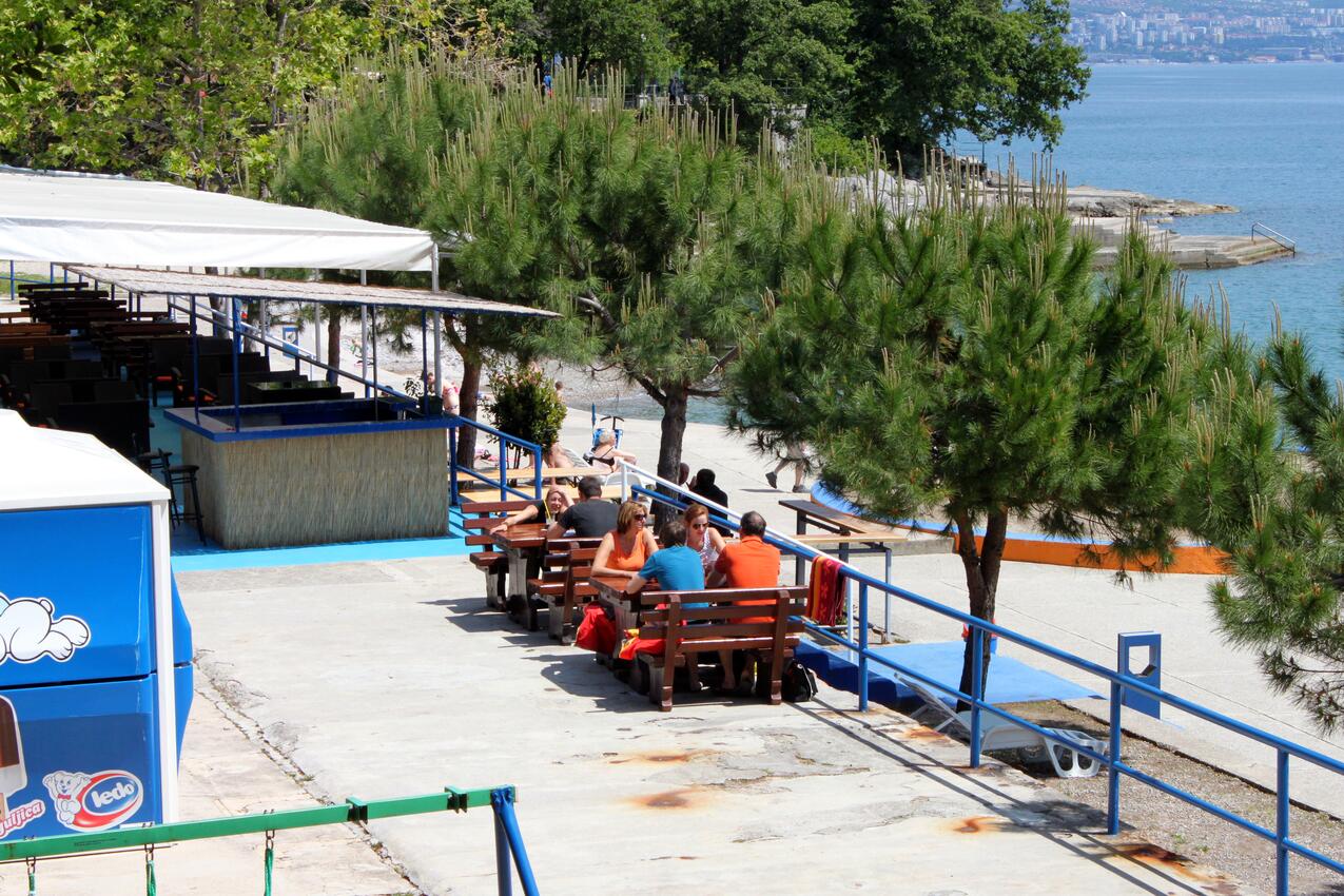 Najbliža plaža - Kuća za odmor s bazenom Lovran, Opatija