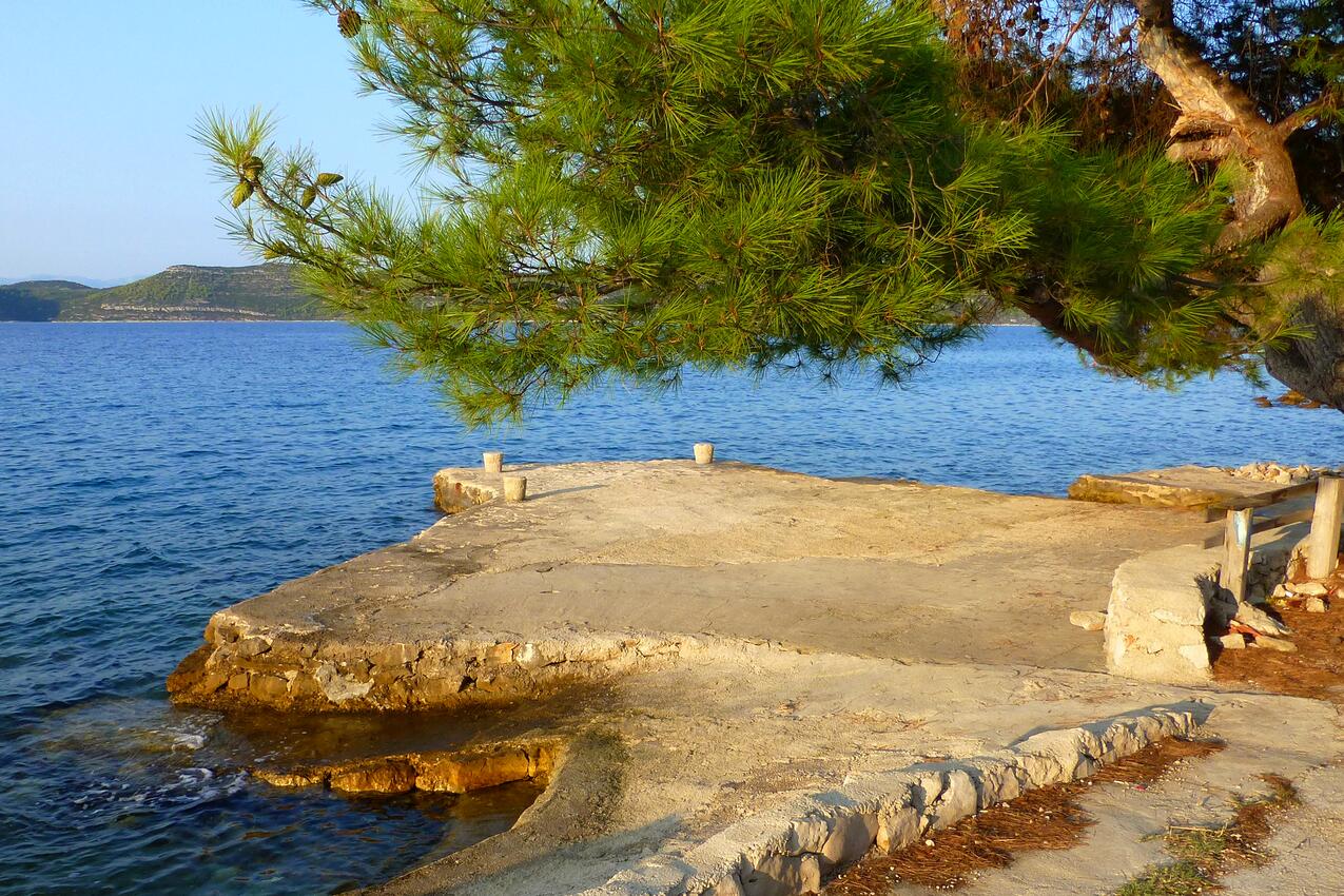 Nächster Strand - Ferienwohnungen mit Parkplatz Mali Iz, Iz