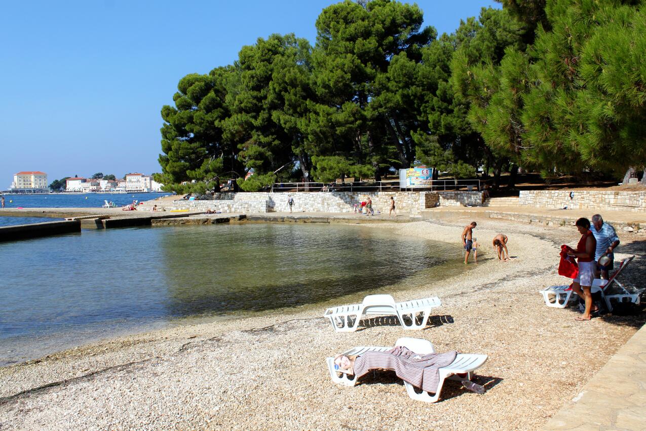 Najbliža plaža - Sobe s privatnim parkingom Filipini, Poreč