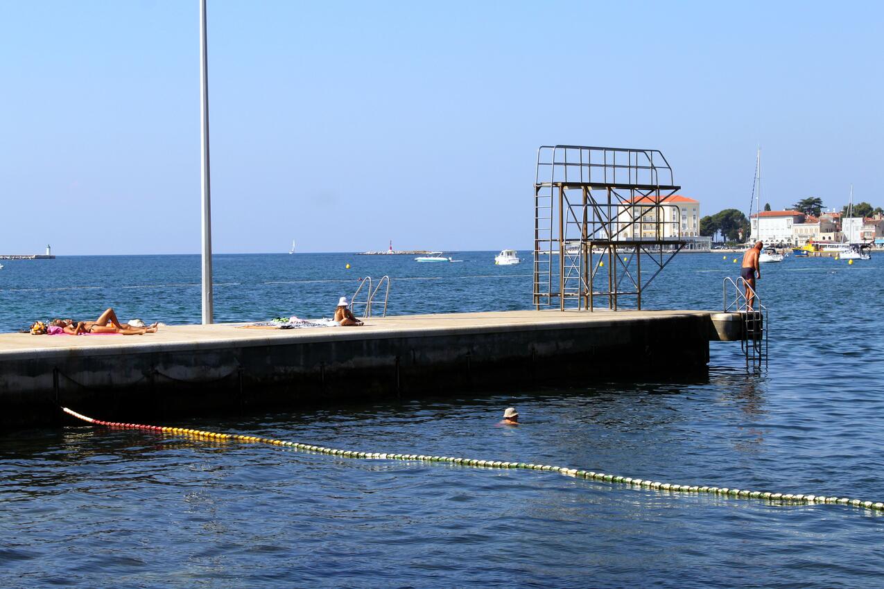 Najbliža plaža - Sobe s privatnim parkingom Filipini, Poreč
