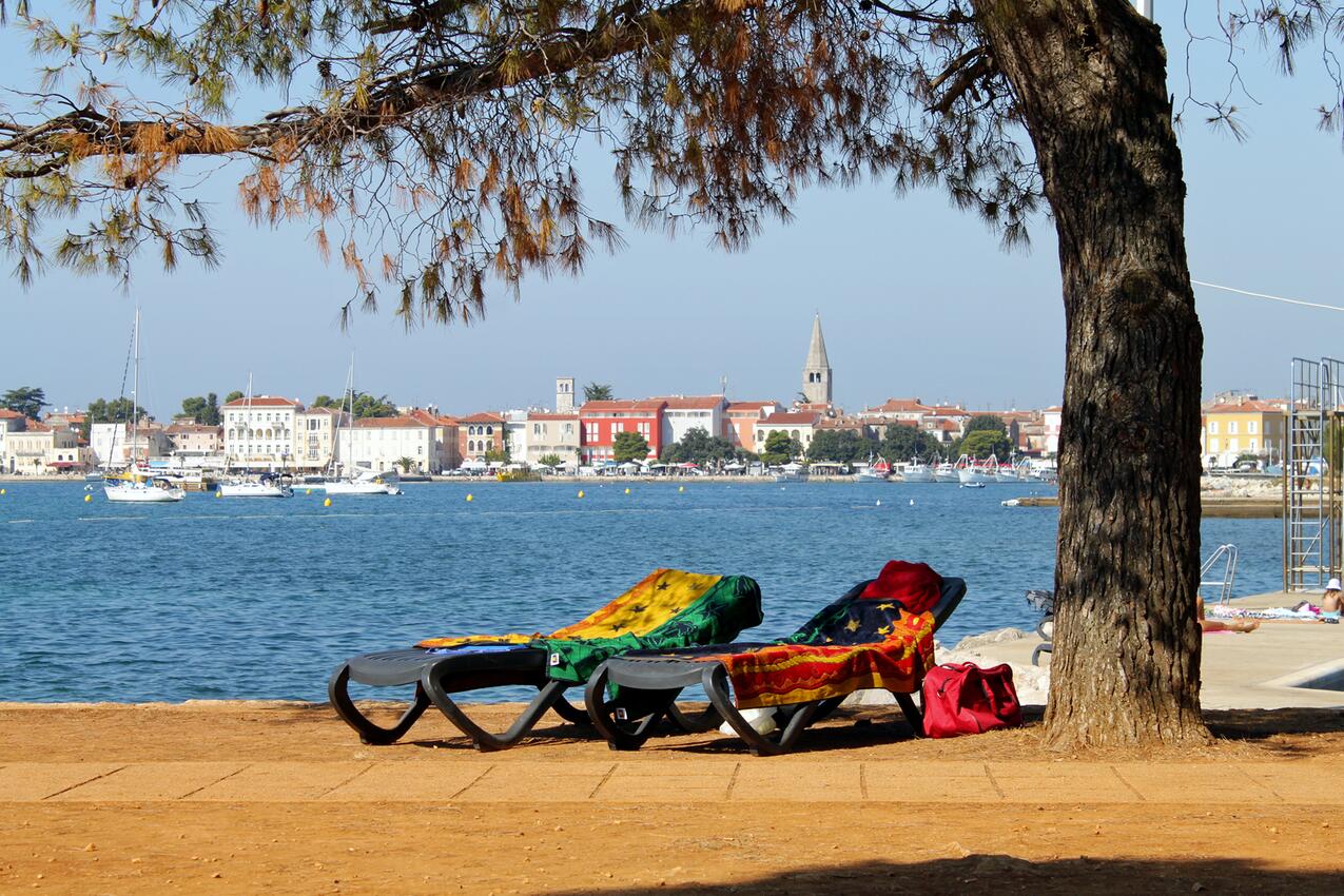Najbliža plaža - Sobe s privatnim parkingom Filipini, Poreč