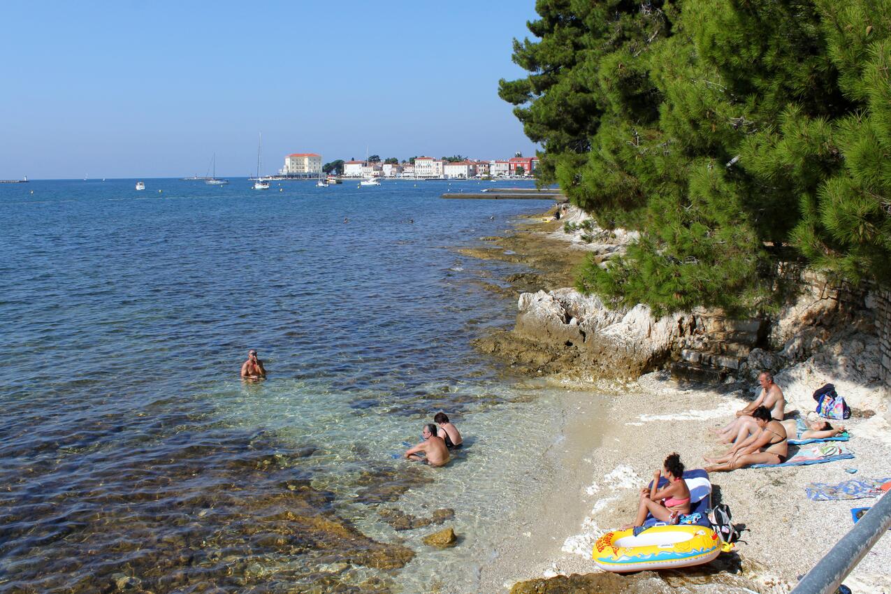 Najbliža plaža - Sobe s privatnim parkingom Filipini, Poreč