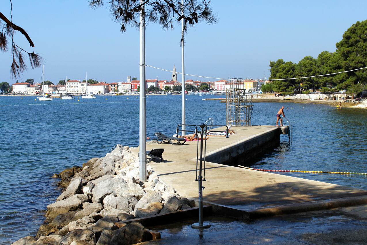 Najbliža plaža - Sobe s privatnim parkingom Filipini, Poreč