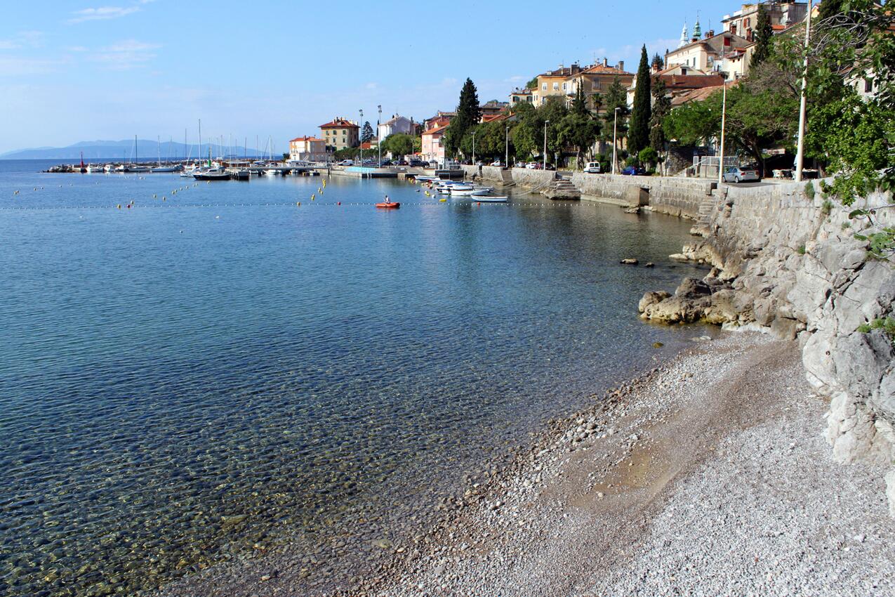 La spiaggia più vicina - Appartamenti con parcheggio Mihotici, Abbazia - Opatija
