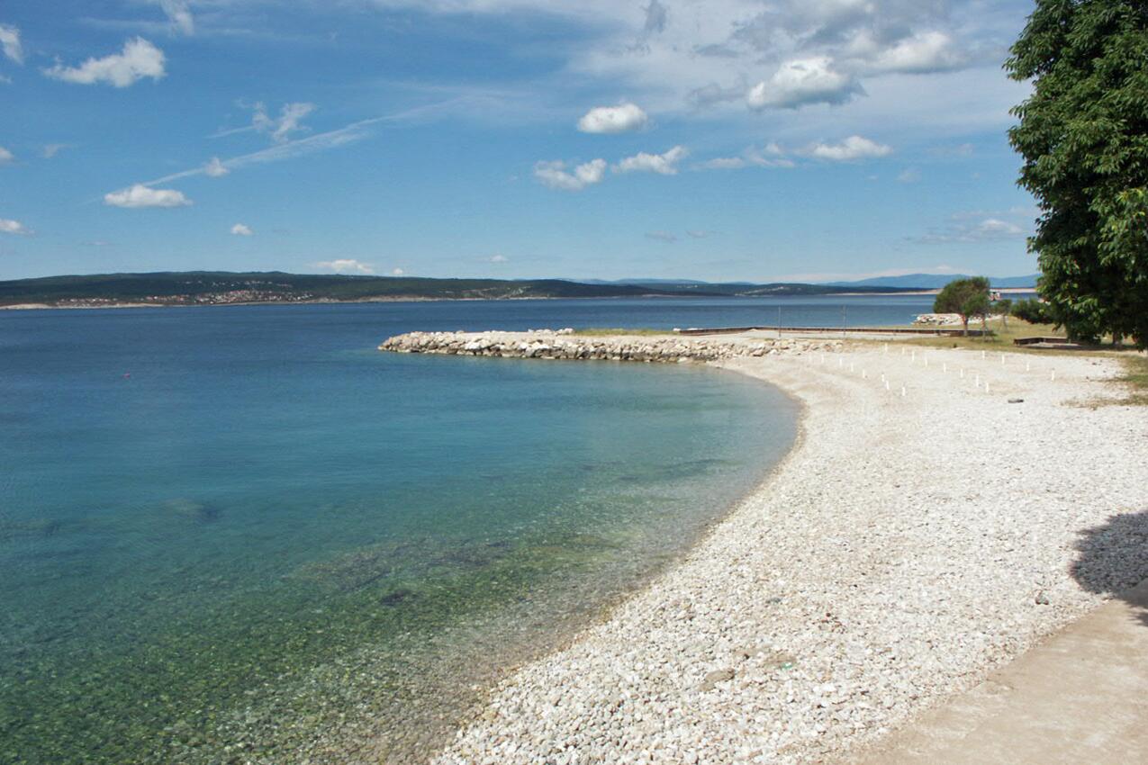 Najbliža plaža - Apartmani uz more Crikvenica