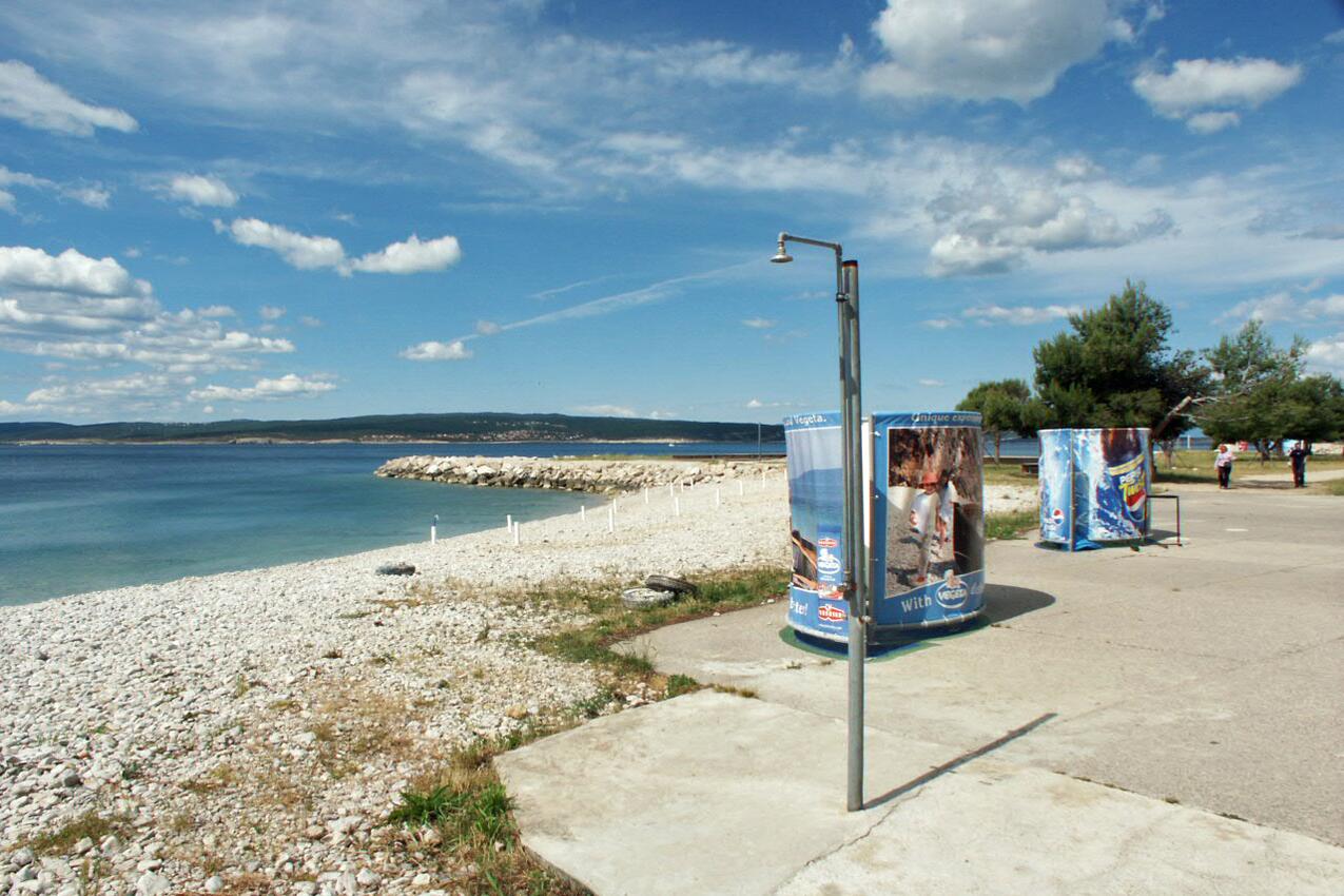 Najbliža plaža - Apartmani uz more Crikvenica