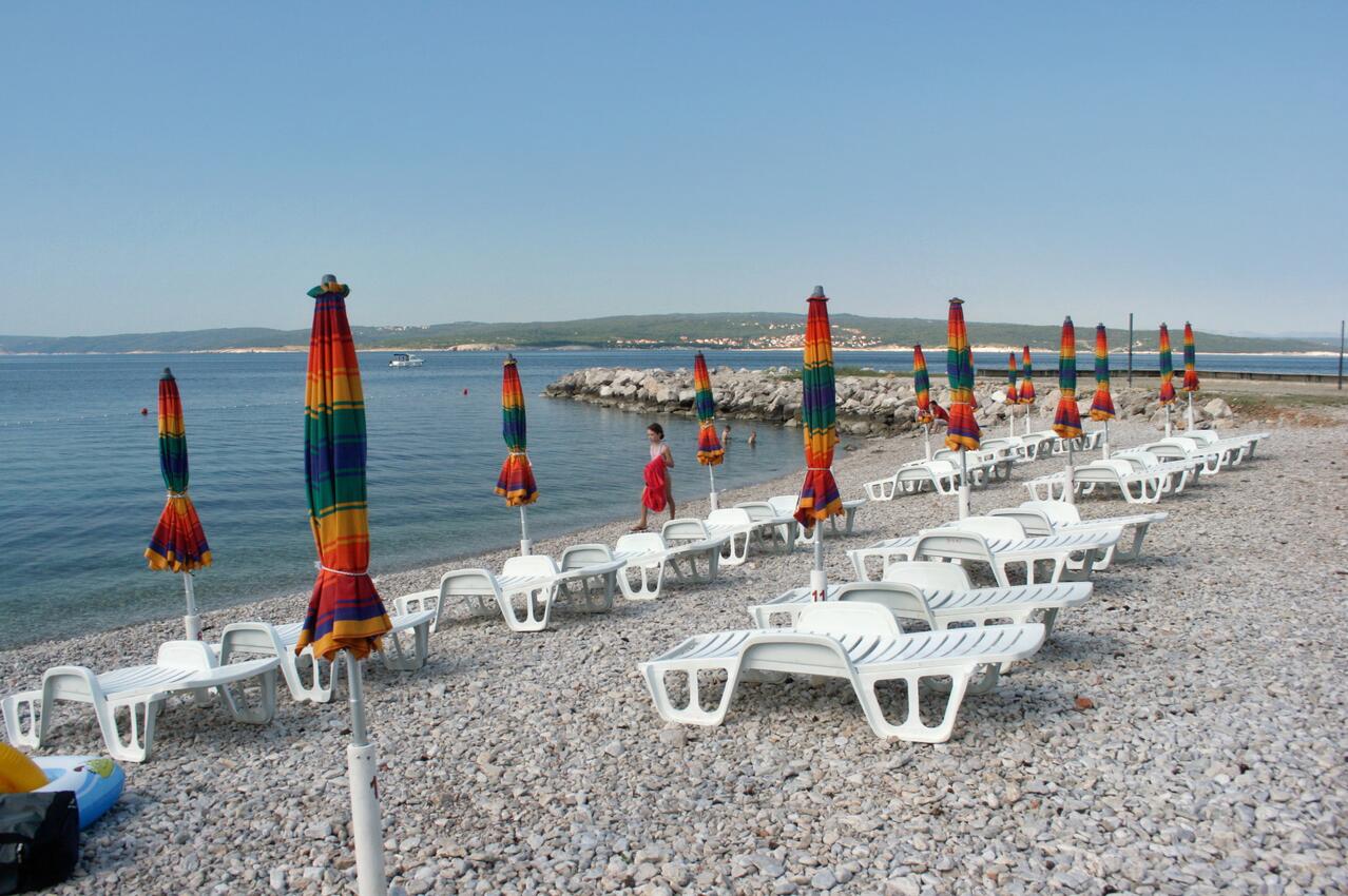 Najbliža plaža - Apartmani uz more Crikvenica
