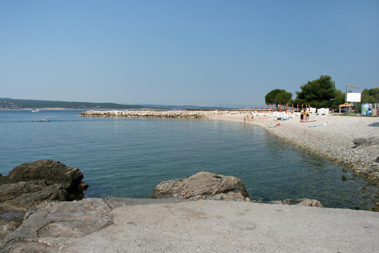 Najbliža plaža - Apartmani uz more Crikvenica