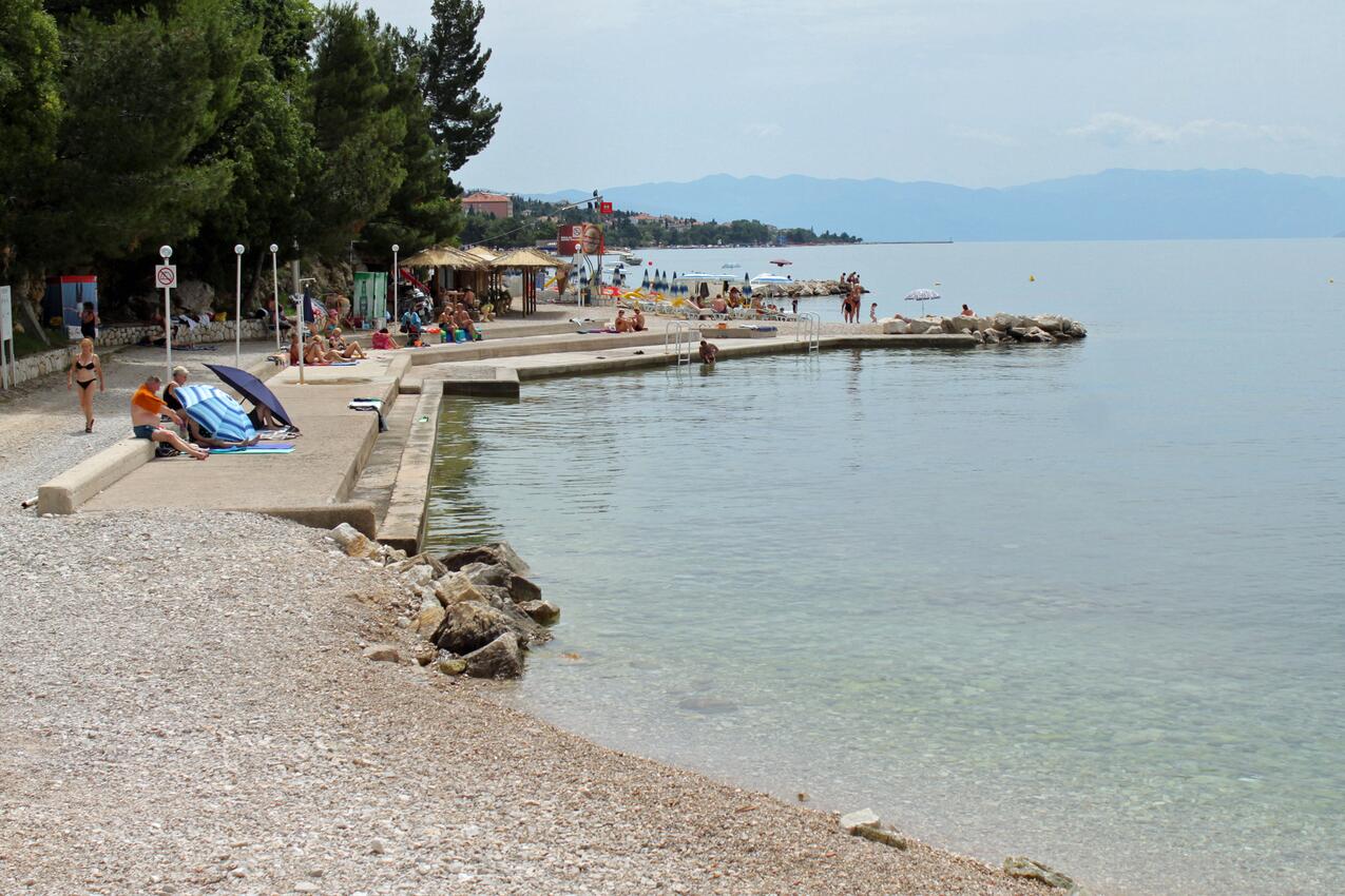 Nächster Strand - Ferienwohnungen am Meer Dramalj, Crikvenica