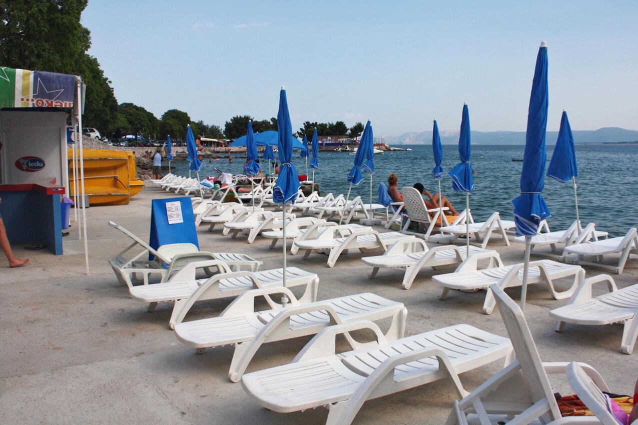 Nächster Strand - Ferienwohnungen mit Parkplatz Dramalj, Crikvenica