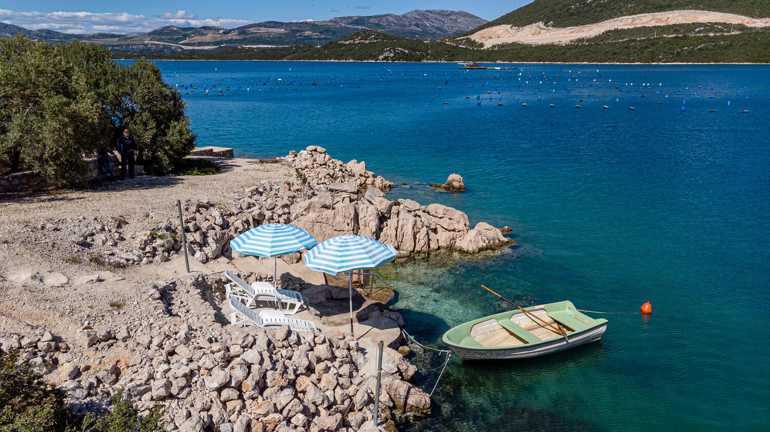 La spiaggia più vicina - Casa con piscina per famiglia Kabli, Sabbioncello - Pelješac