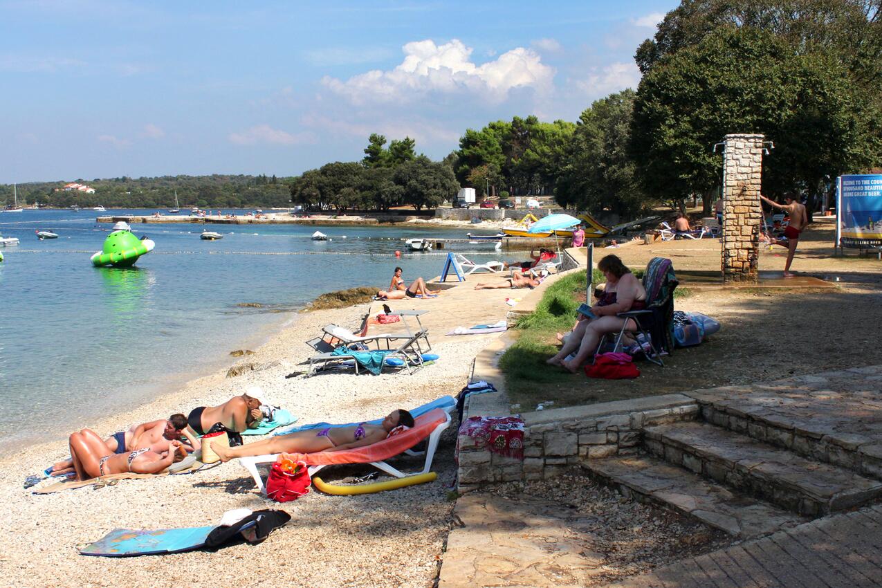 Nächster Strand - Haus mit Pool für Familien Mofardini, Sredisnja Istra