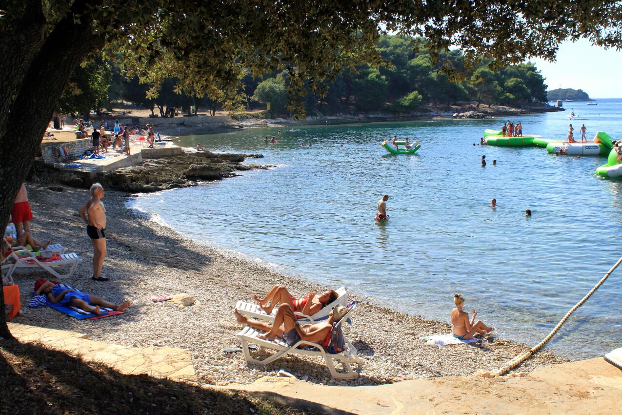 Nächster Strand - Haus mit Pool für Familien Mofardini, Sredisnja Istra