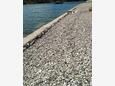 Stranden  i Bilice, Krka.