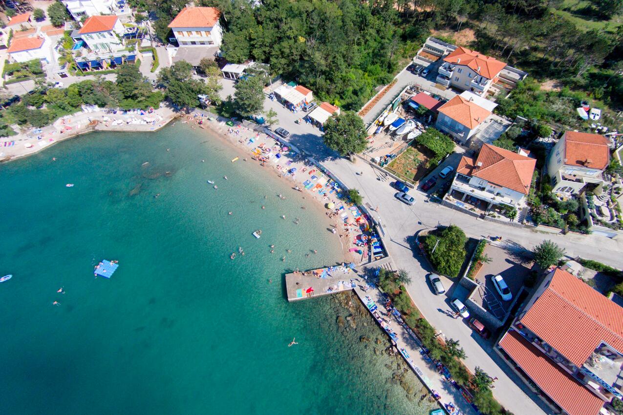 Najbliža plaža - Apartmani uz more Šilo, Krk