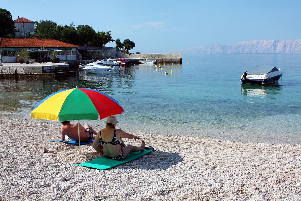 La spiaggia più vicina - Appartamenti con parcheggio Povile, Novi del Vinodol - Novi Vinodolski