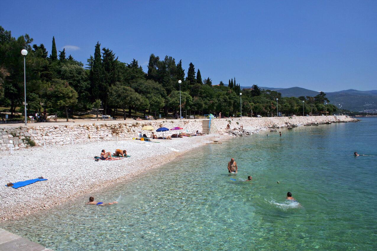 Nächster Strand - Ferienwohnungen mit Parkplatz Bribir, Novi Vinodolski