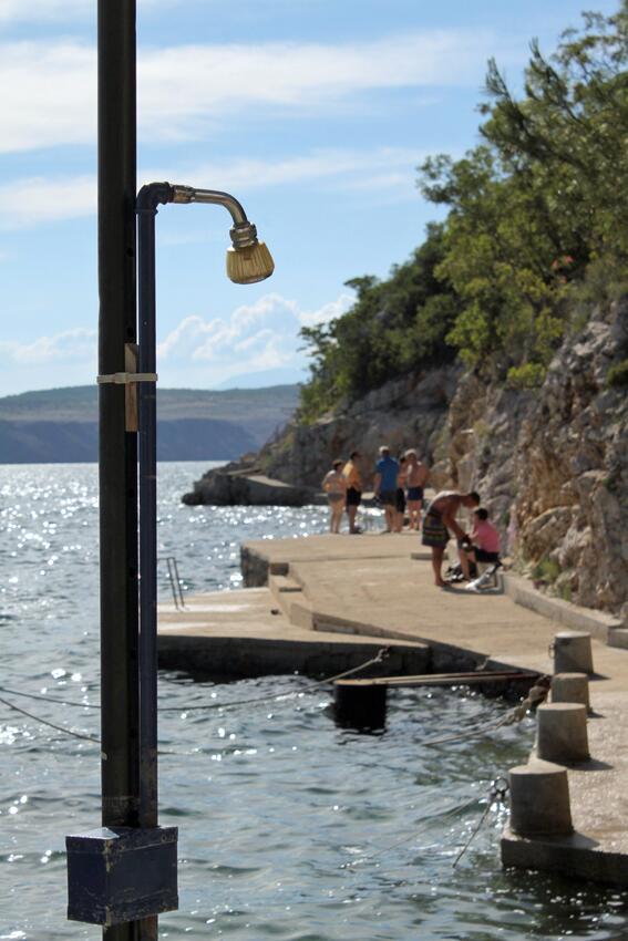 Najbliža plaža - Apartmani s parkingom Jadranovo, Crikvenica