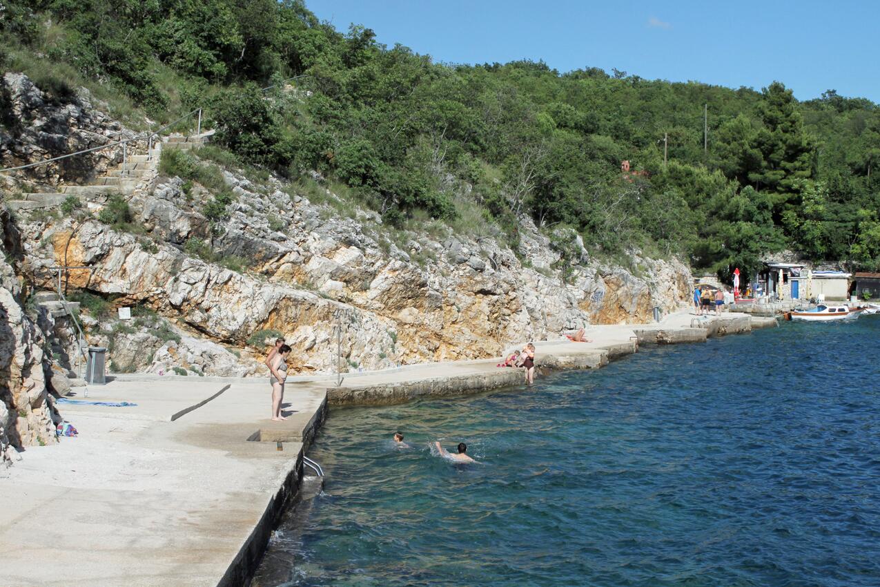 Najbliža plaža - Apartmani s parkingom Jadranovo, Crikvenica