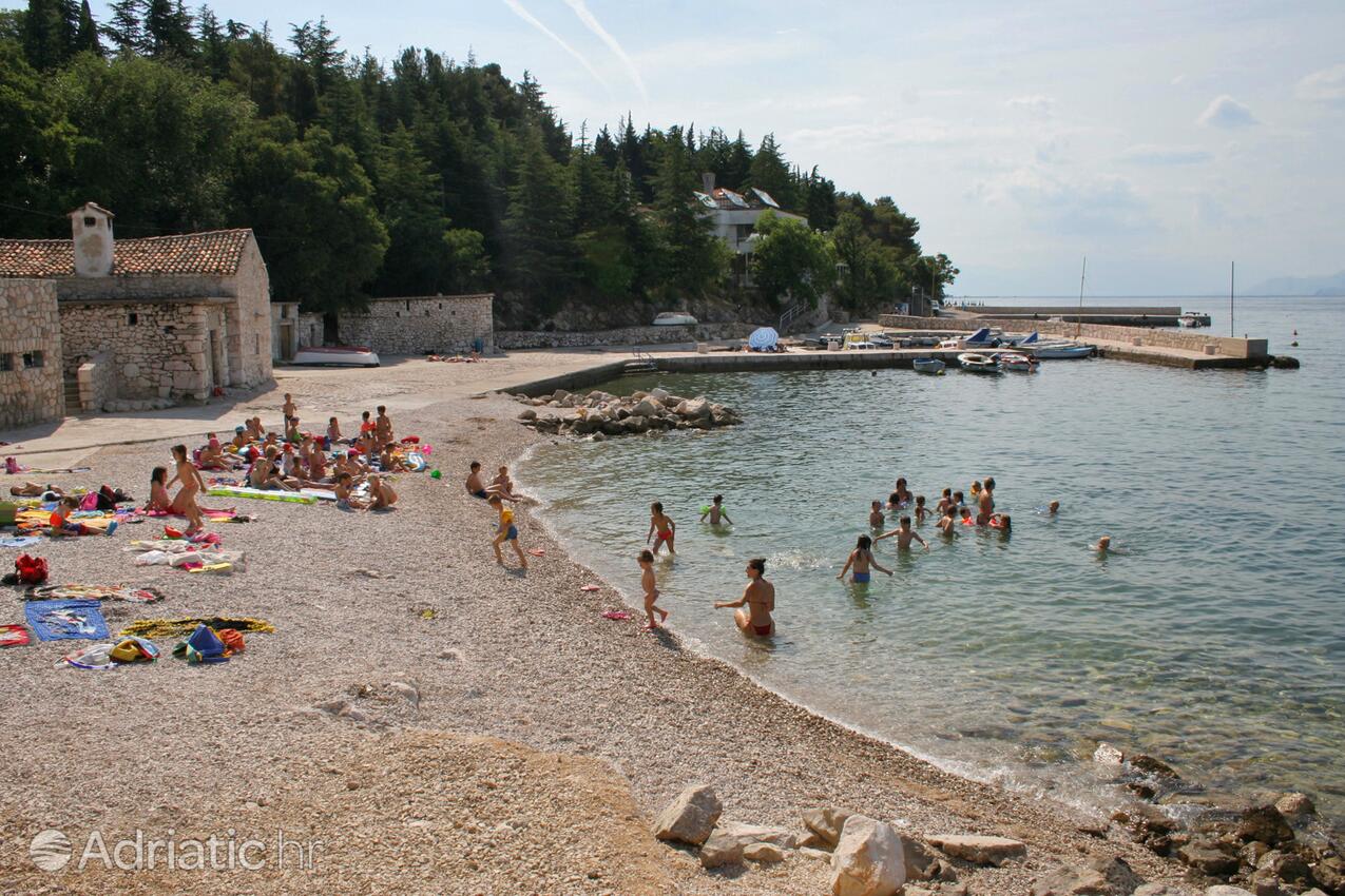Nearest beach - Apartments with a parking space Dramalj, Crikvenica