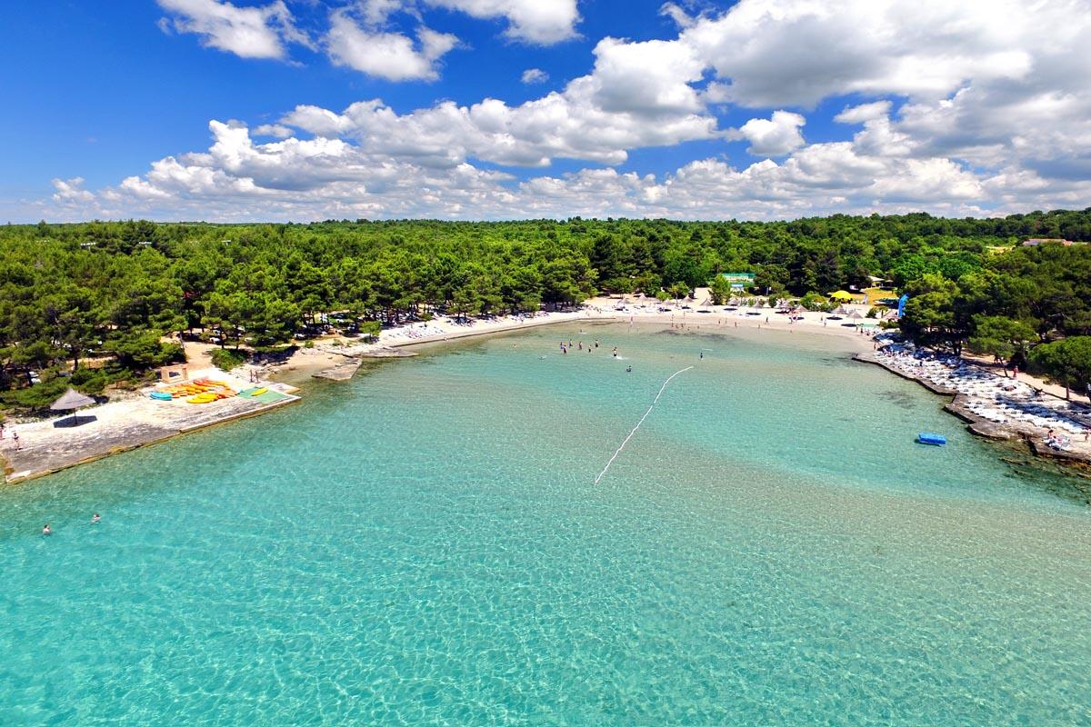 La spiaggia più vicina - Casa con piscina per famiglia Vrana, Biograd