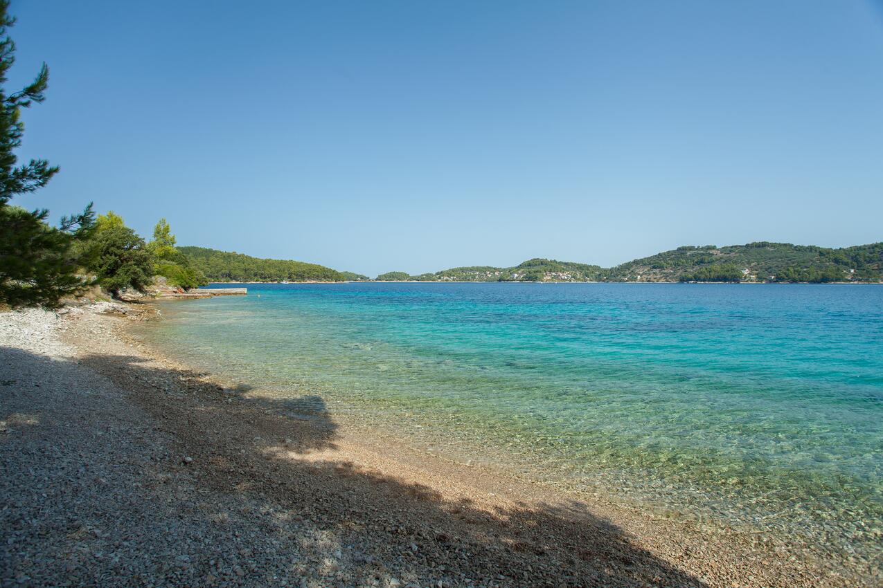 La spiaggia più vicina - Casa vacanze accanto al mare Baia Gabrica, Curzola - Korčula