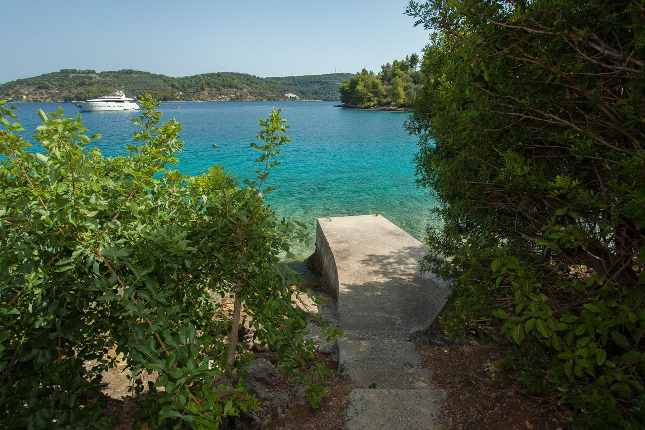 La spiaggia più vicina - Casa vacanze accanto al mare Baia Gabrica, Curzola - Korčula