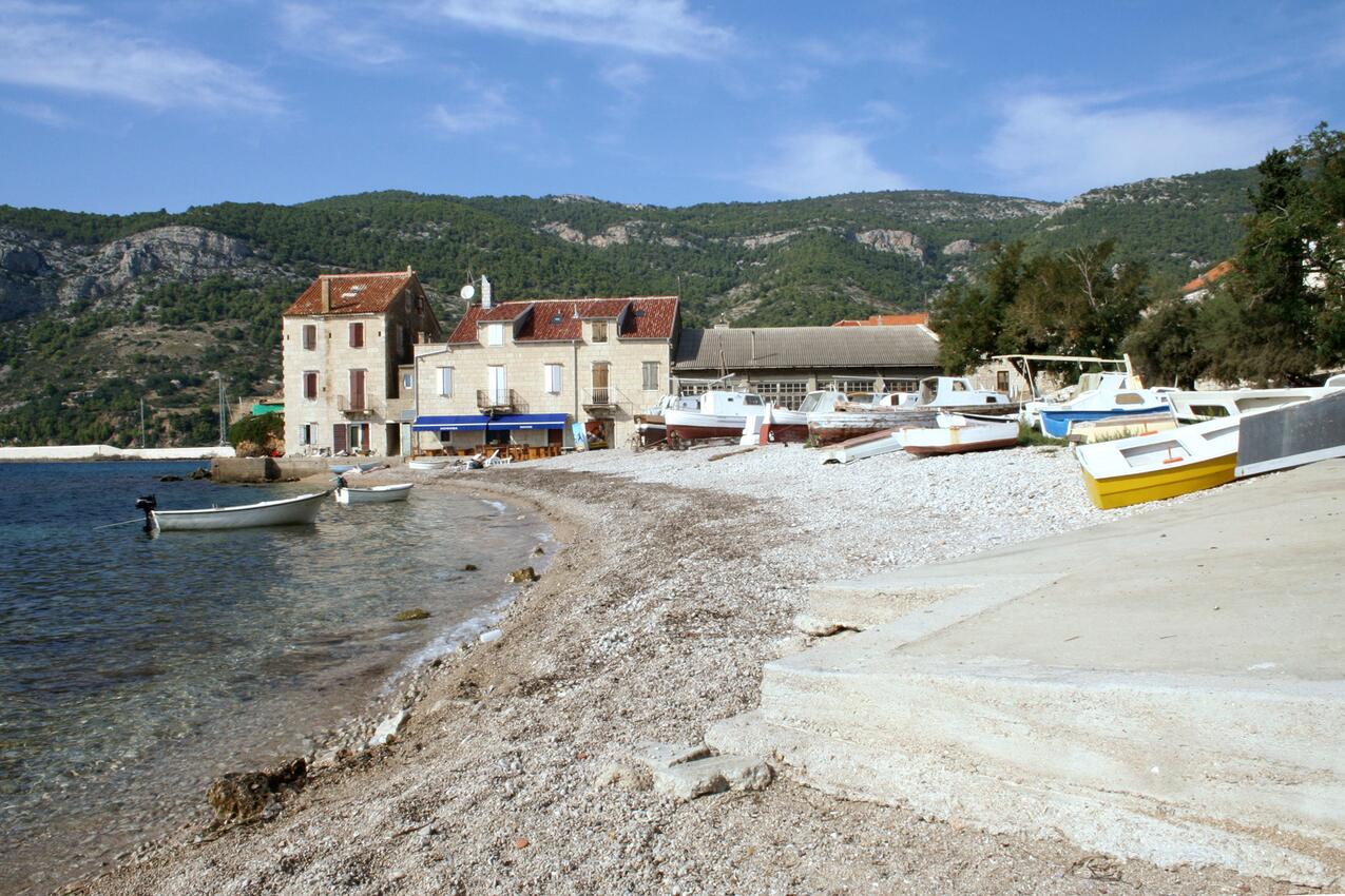 La spiaggia più vicina - Appartamenti accanto al mare Comisa - Komiža, Lissa - Vis