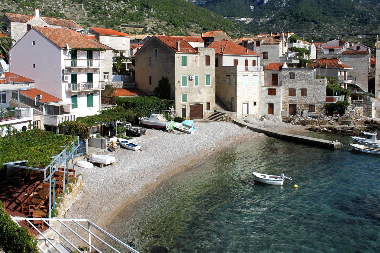 La spiaggia più vicina - Appartamenti accanto al mare Comisa - Komiža, Lissa - Vis