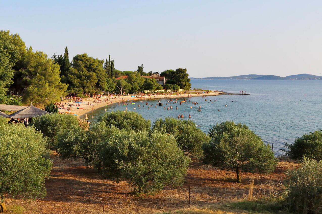 Nearest beach - Apartments by the sea Bibinje, Zadar