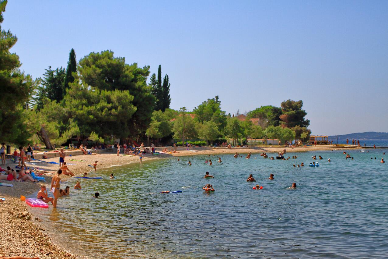 Nearest beach - Apartments by the sea Bibinje, Zadar